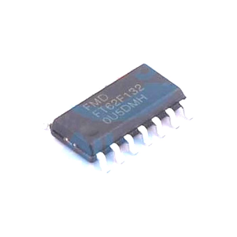 1 Pcs Microcontroller (MCU/MPU/SOC) FT62F132-RB SOP-14 FT62F132-RB