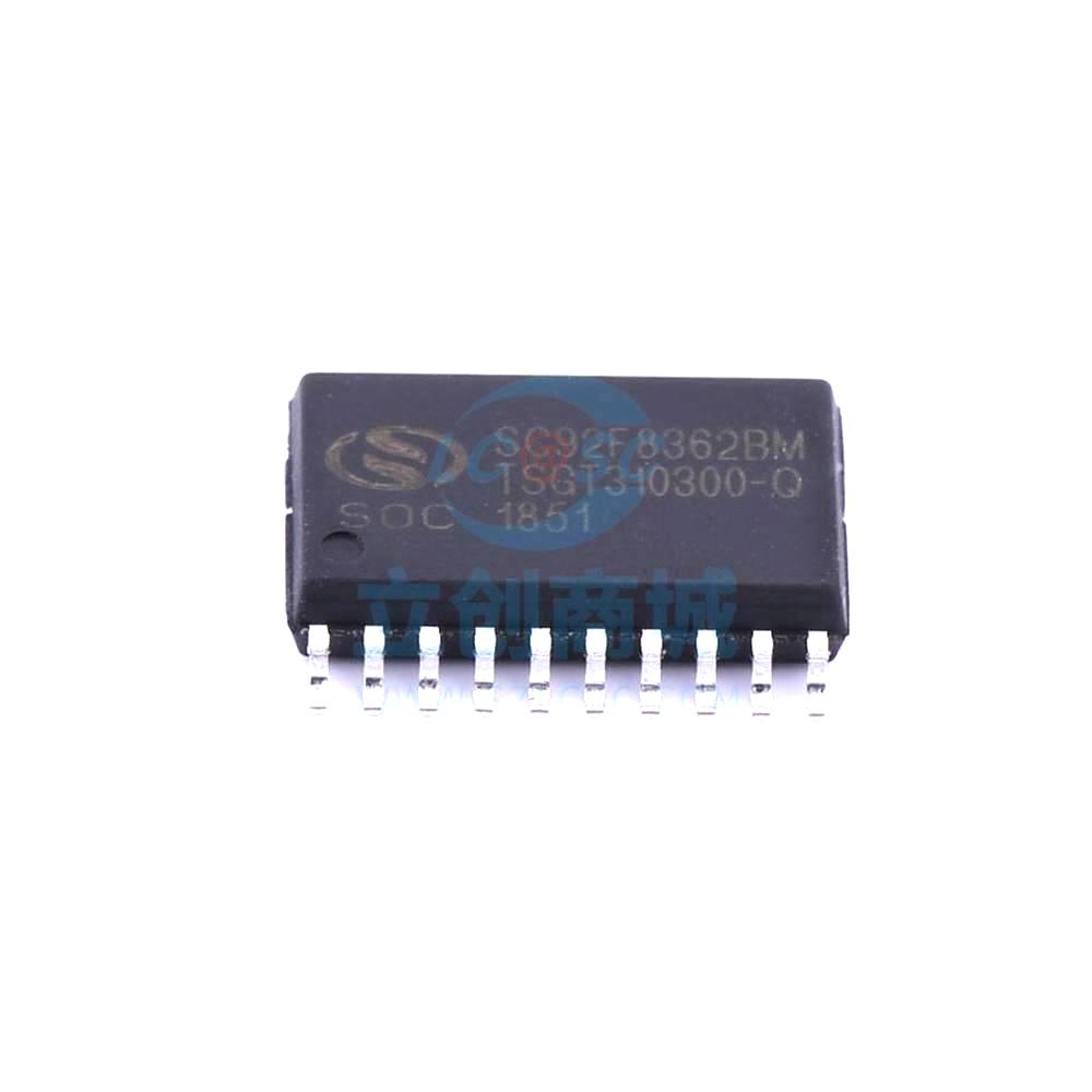1 Pcs Microcontroller (MCU/MPU/SOC) SC92F8362BM20U SOP-20L SC92F8362BM20U