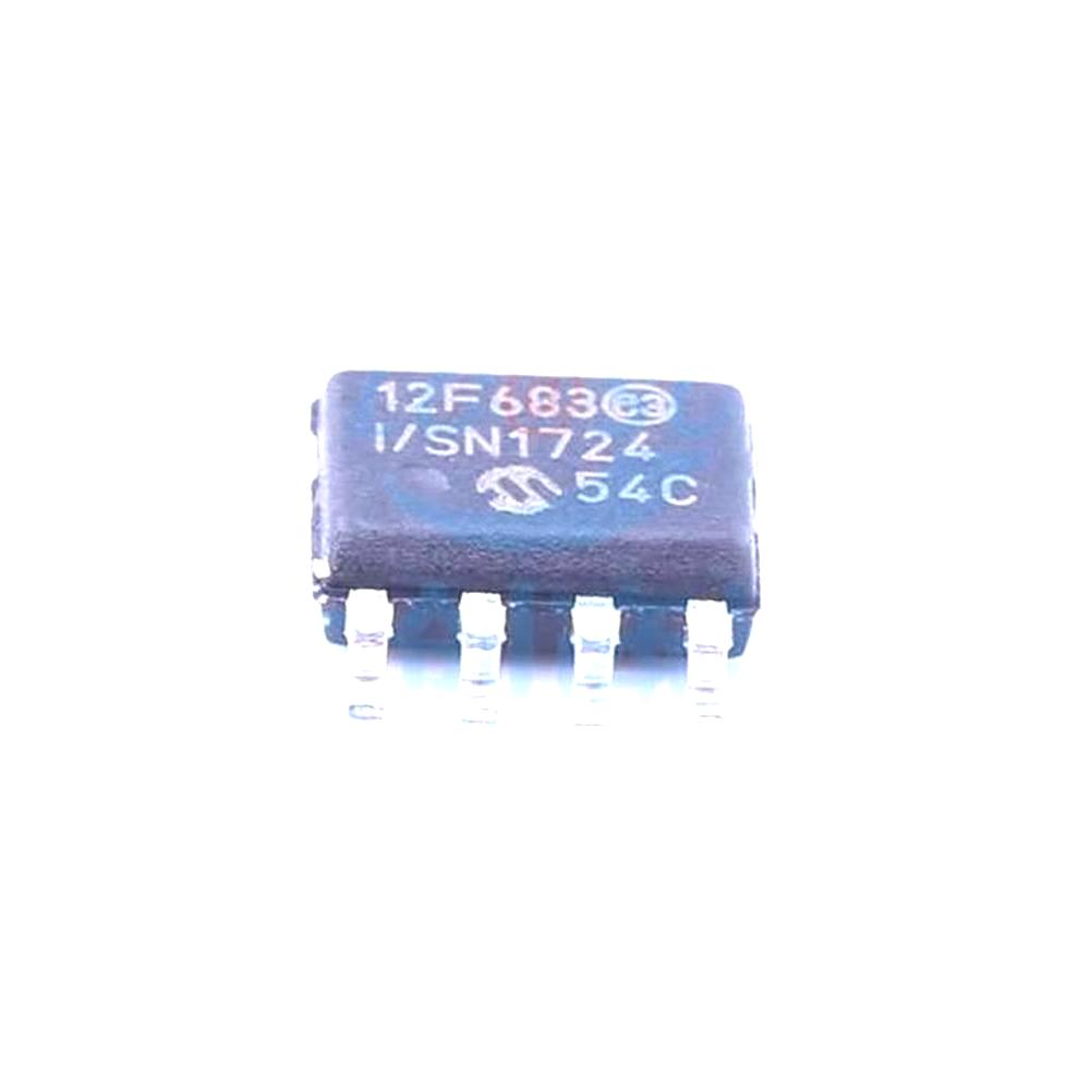 1 Pcs PIC12F683-I/SN SOIC-8_150mil 8-Bit 20MHz 3.5KB (2K x 14) PIC12F683-I/SN