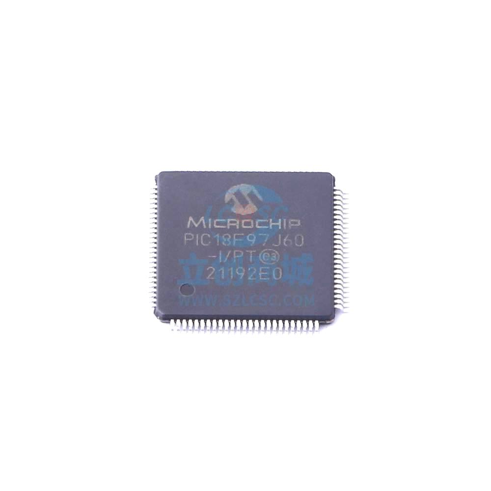 1 Pcs Microcontroller (MCU/MPU/SOC) PIC18F97J60-I/PT TQFP-100 PIC18F97J60-I/PT
