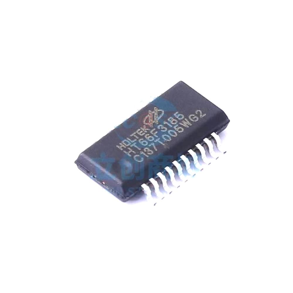 1 Pcs Microcontroller (MCU/MPU/SOC) HT66F3185 SSOP-20 HT66F3185