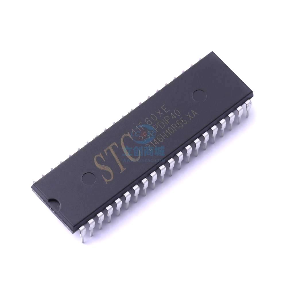 1 Pcs Microcontroller (MCU/MPU/SOC) STC11F60XE-35I-PDIP40 PDIP40 STC11F60XE-35I-PDIP40