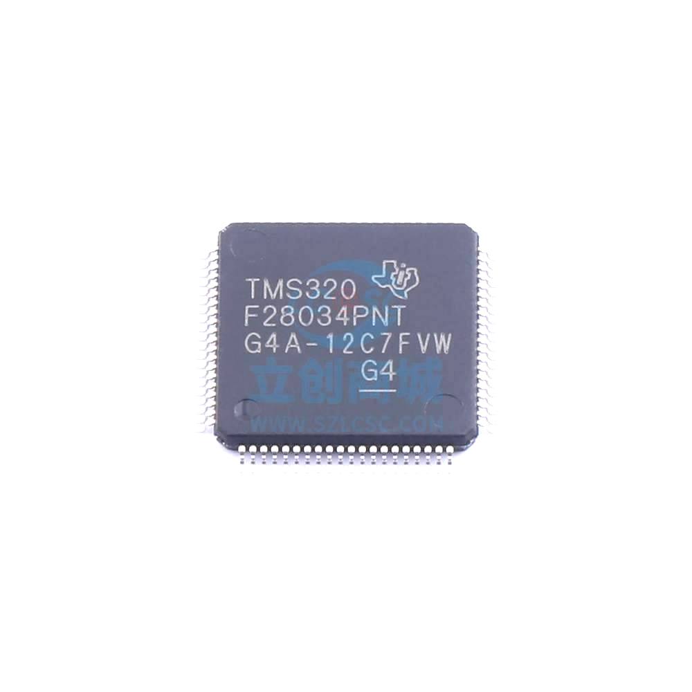 1 Pcs Microcontroller (MCU/MPU/SOC) TMS320F28034PNTR LQFP-80(12x12) TMS320F28034PNTR