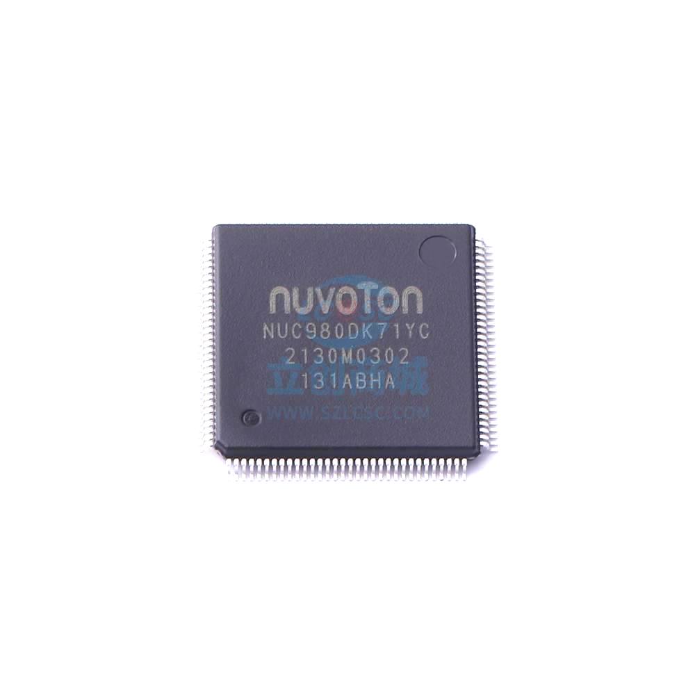 1 Pcs Microcontroller (MCU/MPU/SOC) NUC980DK71YC LQFP-128 NUC980DK71YC