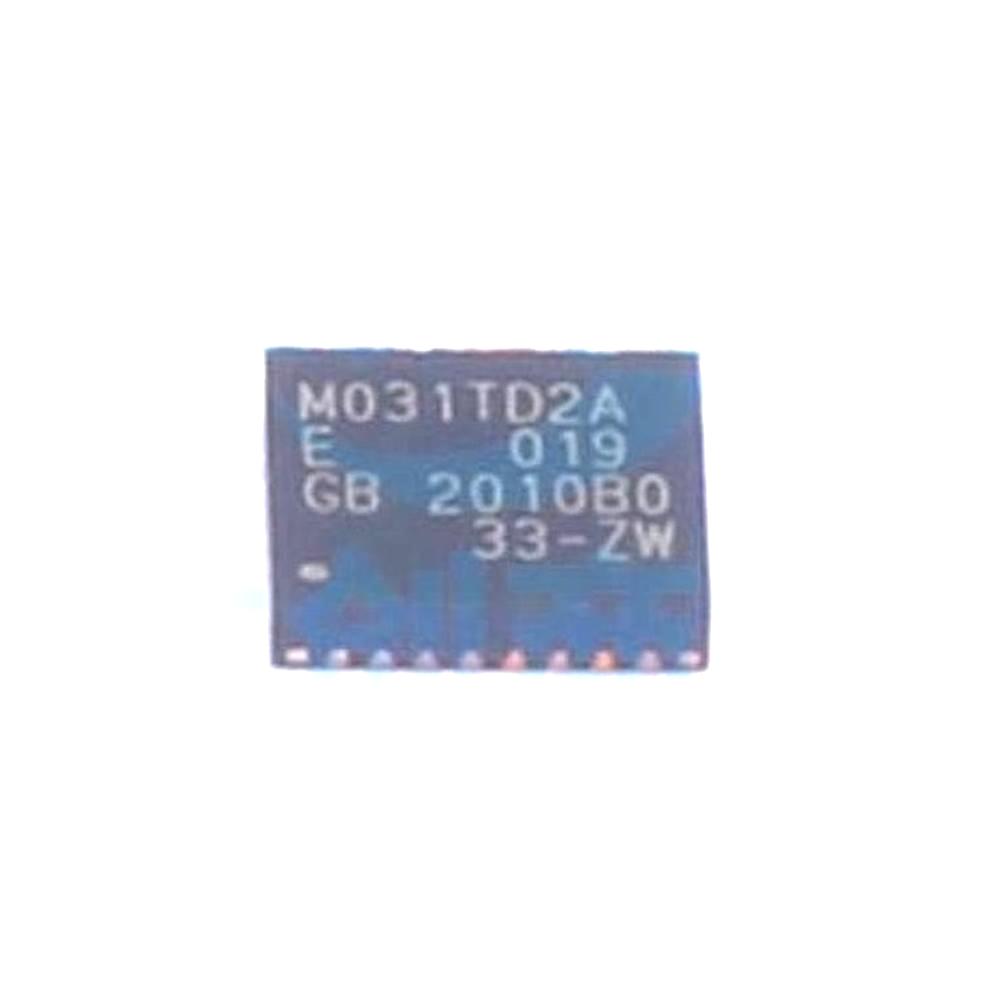 1 Pcs Microcontroller (MCU/MPU/SOC) M031TD2AE QFN-33 M031TD2AE