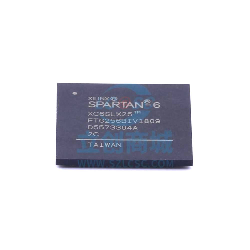 1 Pcs Programmable Logic Device (CPLD/FPGA) XC6SLX25-2FTG256C BGA-256 XC6SLX25-2FTG256C