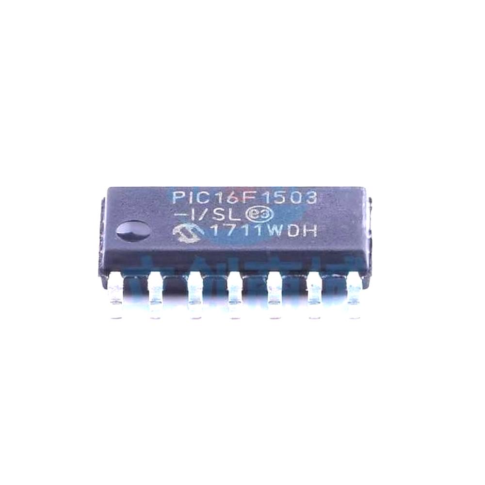 1 Pcs PIC16F1503T-I/SL SOIC-14_150mil 8-Bit 20MHz 3.5KB (2K x 14) PIC16F1503T-I/SL