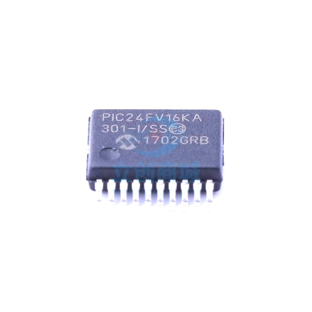 1 Pcs PIC24FV16KA301-I/SS SSOP-20_208mil - PIC24FV16KA301-I/SS