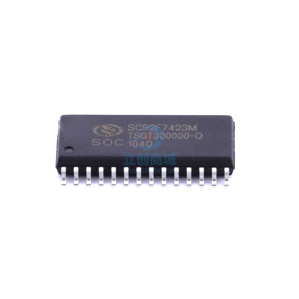 1 Pcs Microcontroller (MCU/MPU/SOC) SC92F7423M28U SOP-28L SC92F7423M28U