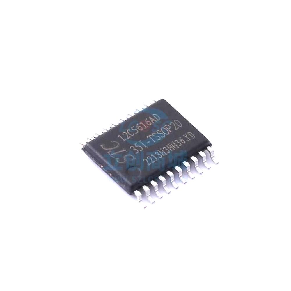 1 Pcs Microcontroller (MCU/MPU/SOC) STC12C5616AD-35I-TSSOP20 TSSOP20 STC12C5616AD-35I-TSSOP20