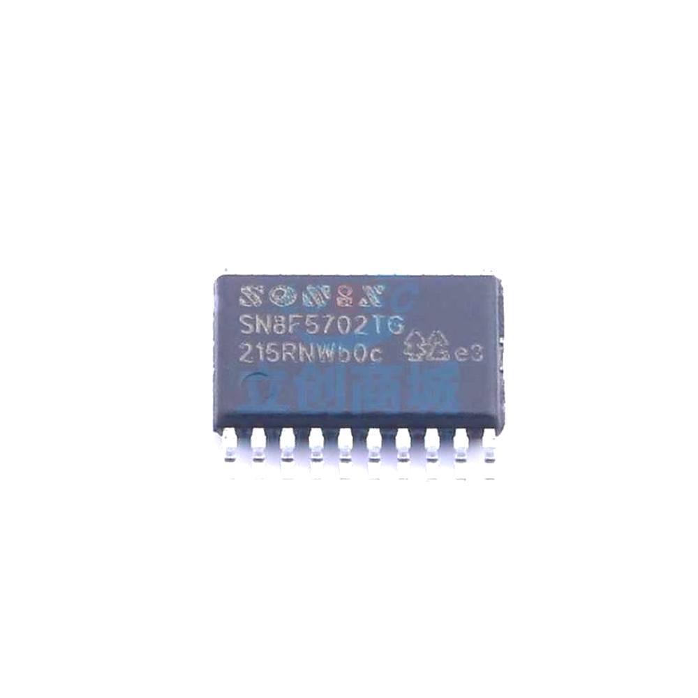 1 Pcs Microcontroller (MCU/MPU/SOC) SN8F5702TG TSSOP-20 SN8F5702TG