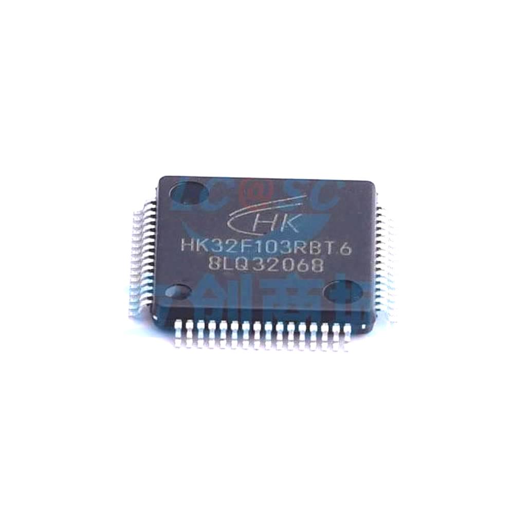 1 Pcs Microcontroller (MCU/MPU/SOC) HK32F103RBT6 LQFP-64 HK32F103RBT6
