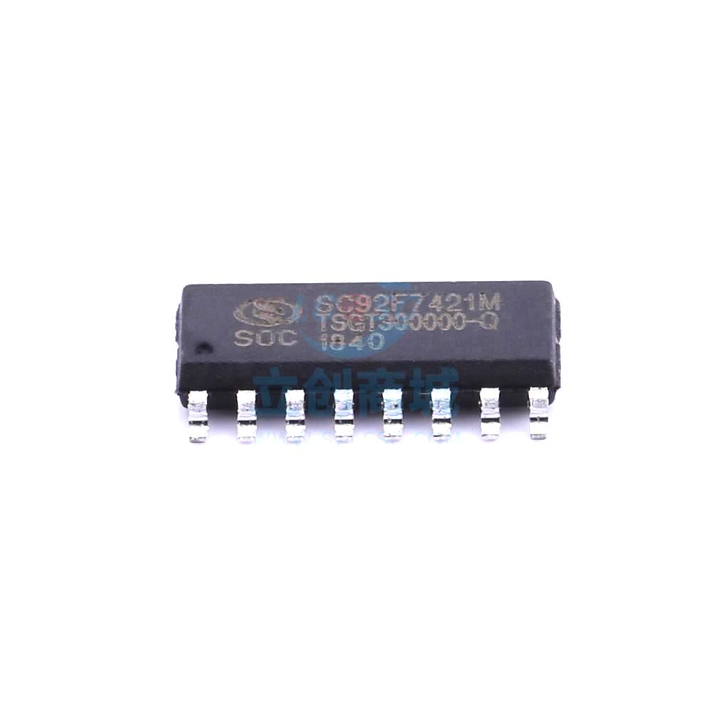 1 Pcs Microcontroller (MCU/MPU/SOC) SC92F7421M16U SOP-16L SC92F7421M16U