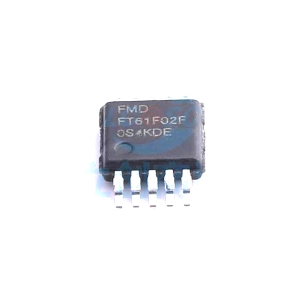 1 Pcs Microcontroller (MCU/MPU/SOC) FT61F02F-MRB MSOP-10 FT61F02F-MRB