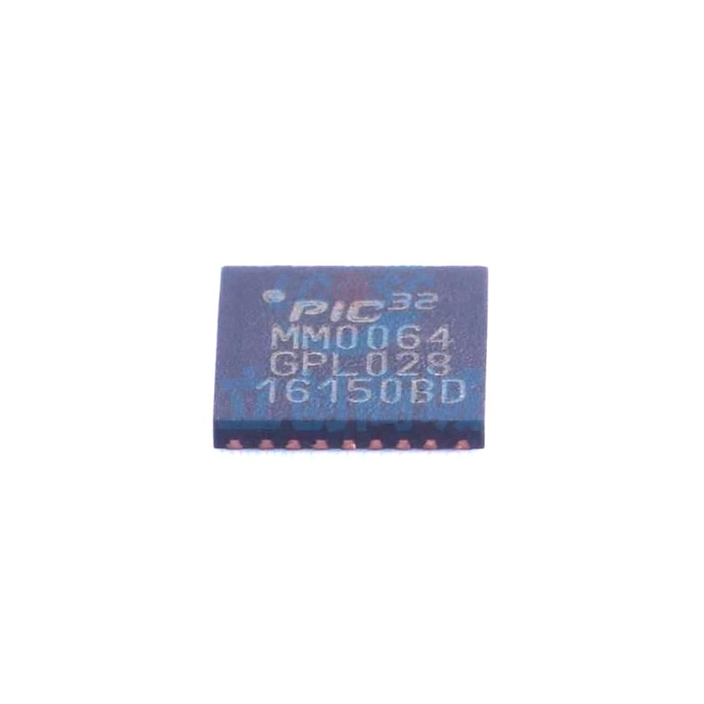 1 Pcs PIC32MM0064GPL028-I/M6 UQFN-28 32-Bit 25MHz 64KB (22K x 24) PIC32MM0064GPL028-I/M6