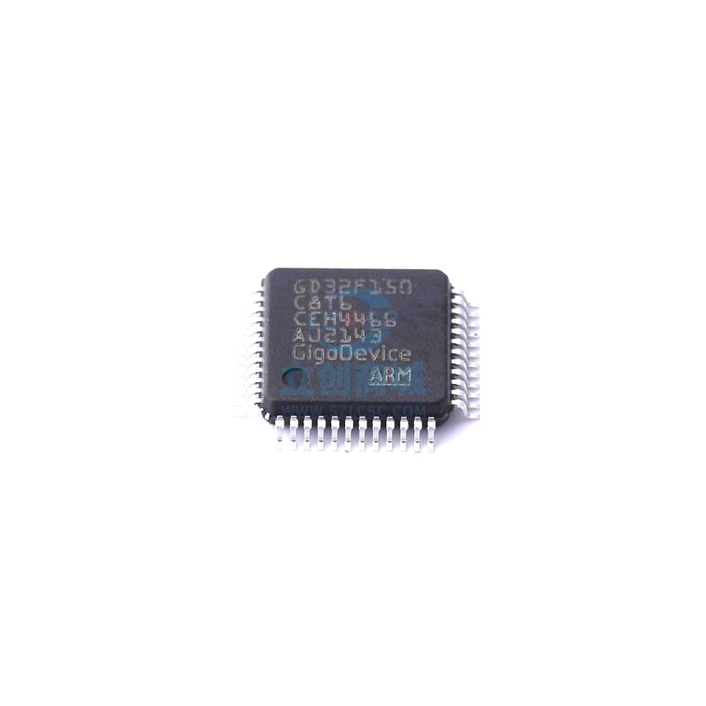 1 Pcs Microcontroller (MCU/MPU/SOC) GD32F150C8T6 LQFP-48_7x7x05P GD32F150C8T6