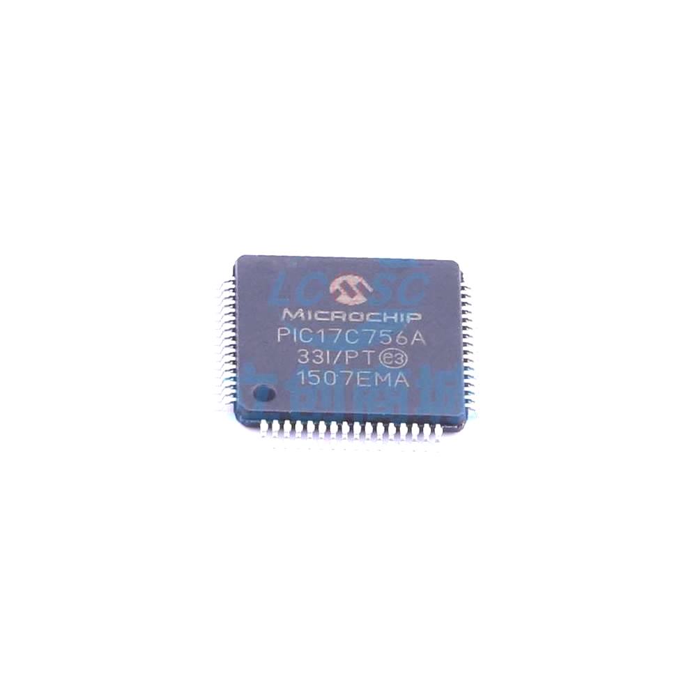 1 Pcs PIC17C756A-33I/PT TQFP-64_10x10x05P - PIC17C756A-33I/PT