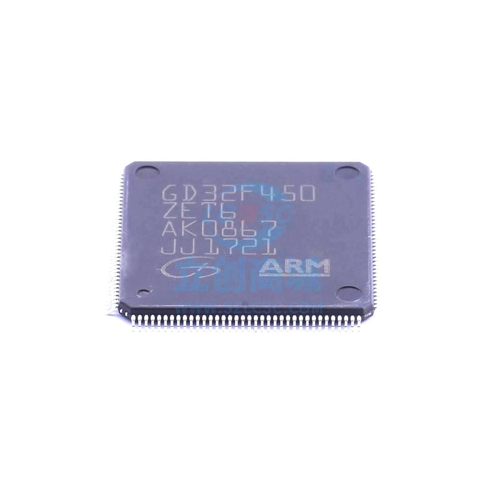 1 Pcs Microcontroller (MCU/MPU/SOC) GD32F450ZET6 LQFP-144_20x20x05P GD32F450ZET6