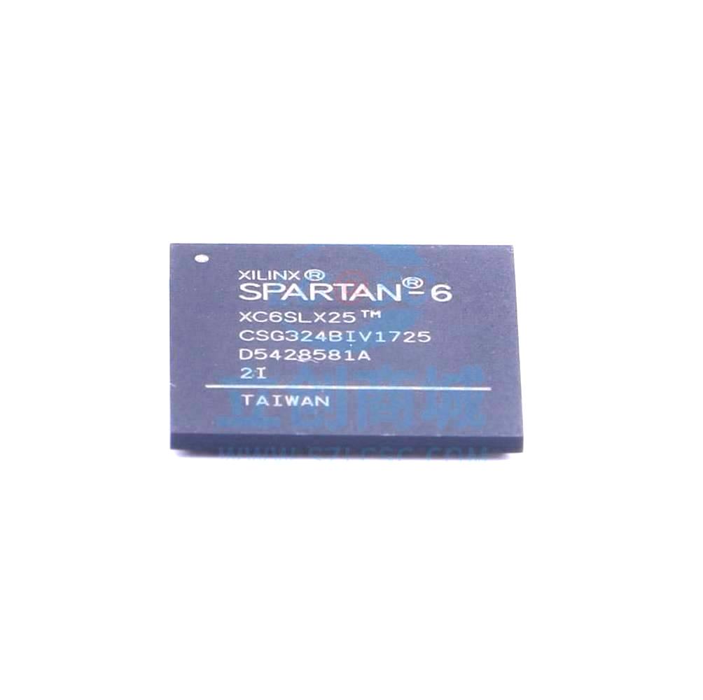 1 Pcs Programmable Logic Device (CPLD/FPGA) XC6SLX25-2CSG324I BGA-324 XC6SLX25-2CSG324I