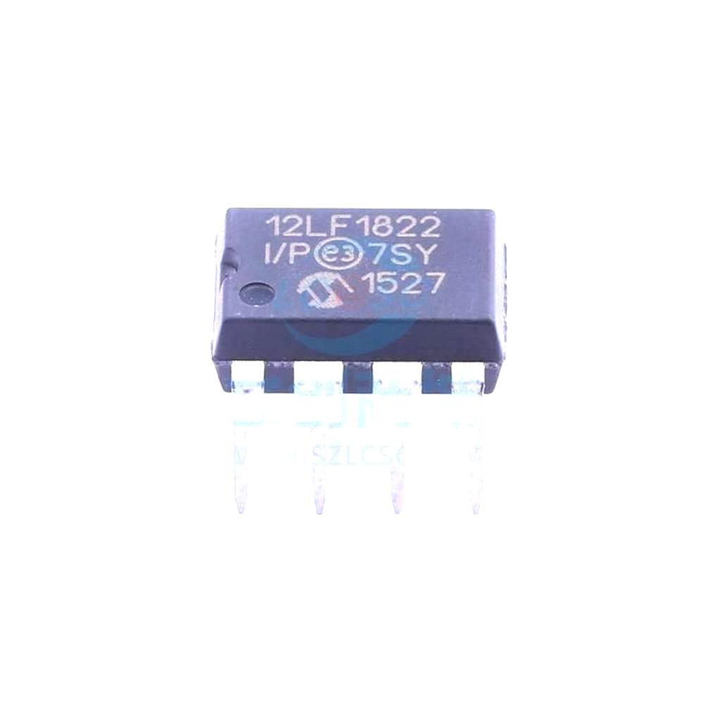 1 Pcs PIC12LF1822-I/P DIP-8 8-Bit 32MHz 3.5KB (2K x 14) PIC12LF1822-I/P
