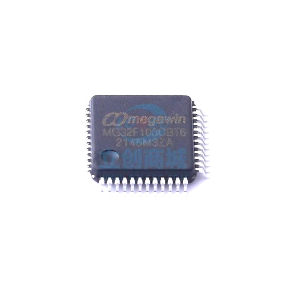1 Pcs Microcontroller (MCU/MPU/SOC) MG32F103CBT6 LQFP-48 MG32F103CBT6