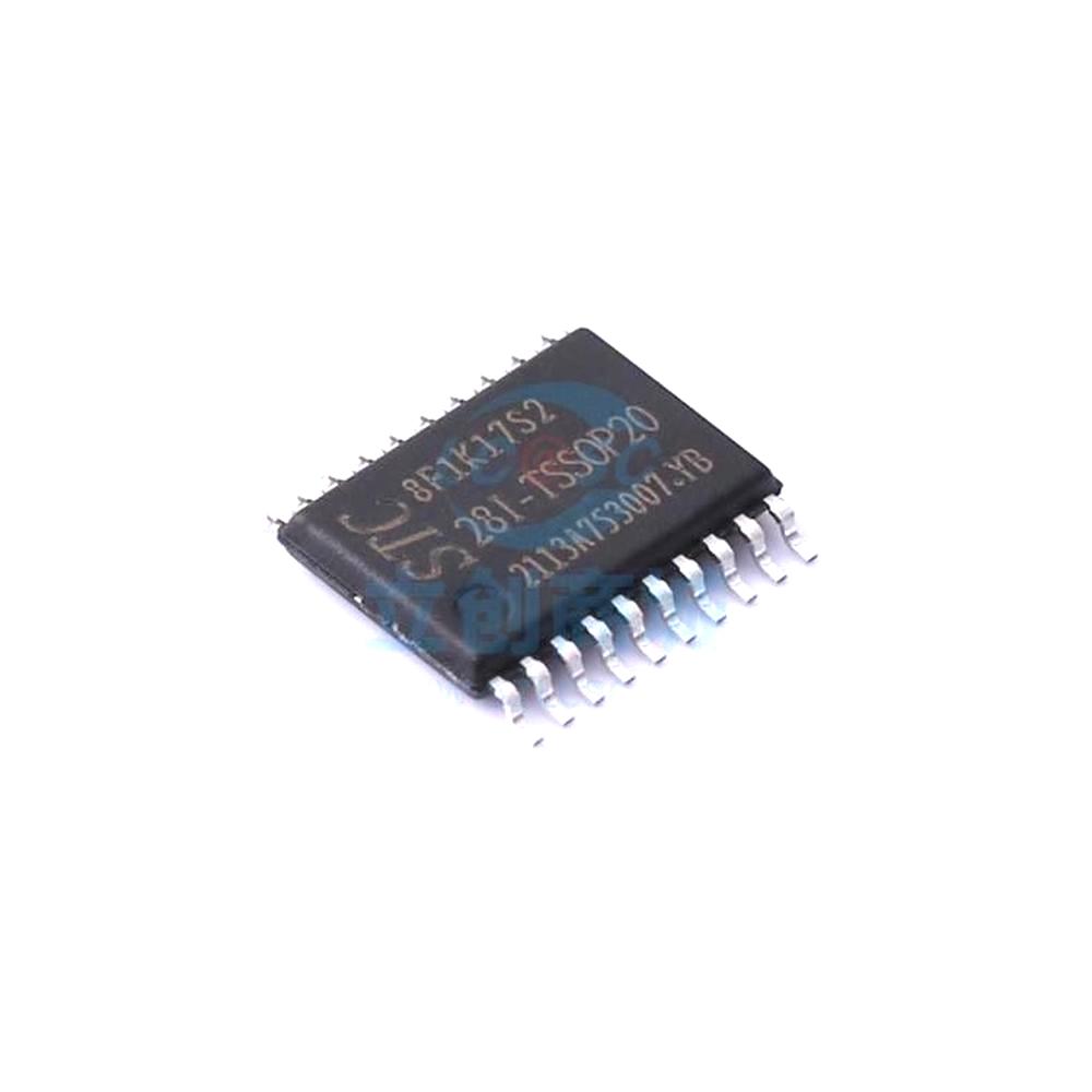 1 Pcs Microcontroller (MCU/MPU/SOC) STC8F1K17S2-28I-TSSOP20 TSSOP-20 STC8F1K17S2-28I-TSSOP20