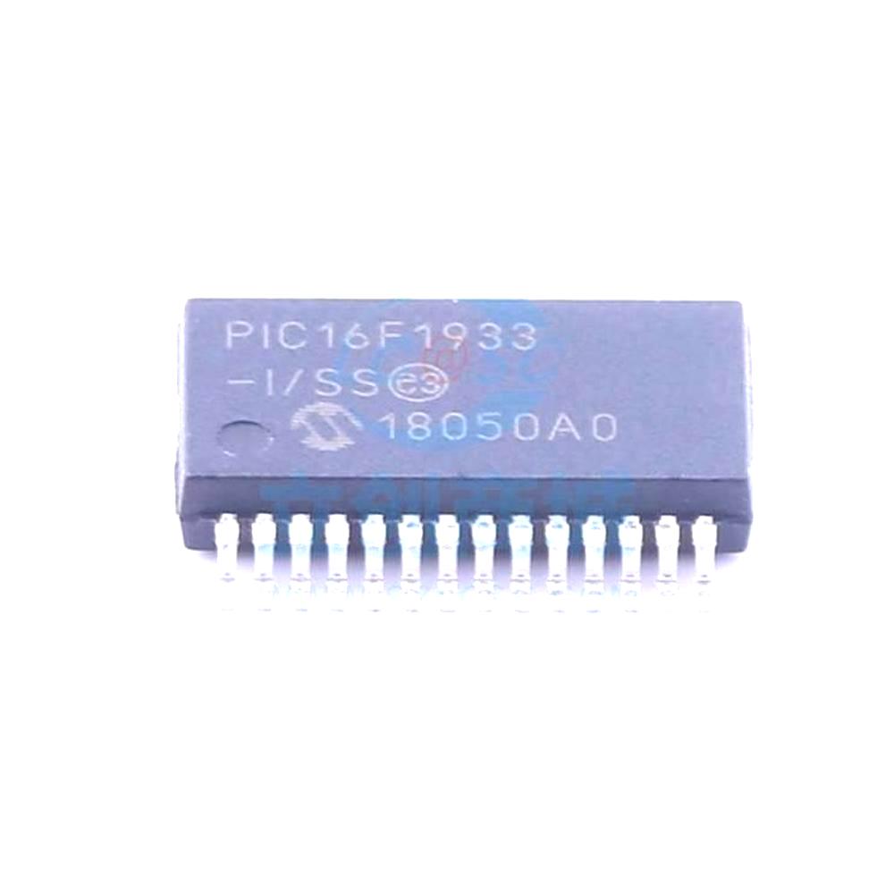 1 Pcs PIC16F1933-I/SS SSOP-28_208mil 8-Bit 32MHz 7KB (4K x 14) PIC16F1933-I/SS