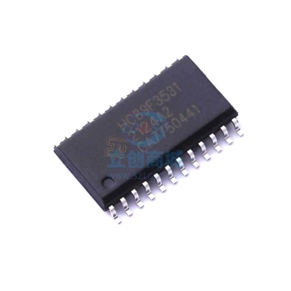 1 Pcs Microcontroller (MCU/MPU/SOC) HC89F3531-SOP24-TM SOP-24 HC89F3531-SOP24-TM