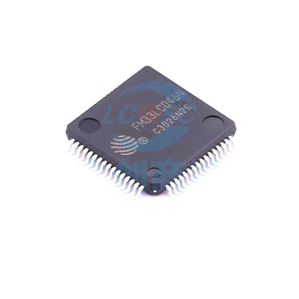 1 Pcs Single chip microcomputer (MCU/MPU/SOC) LC0 series low power consumption MCU LQFP-64 FM33LC046N