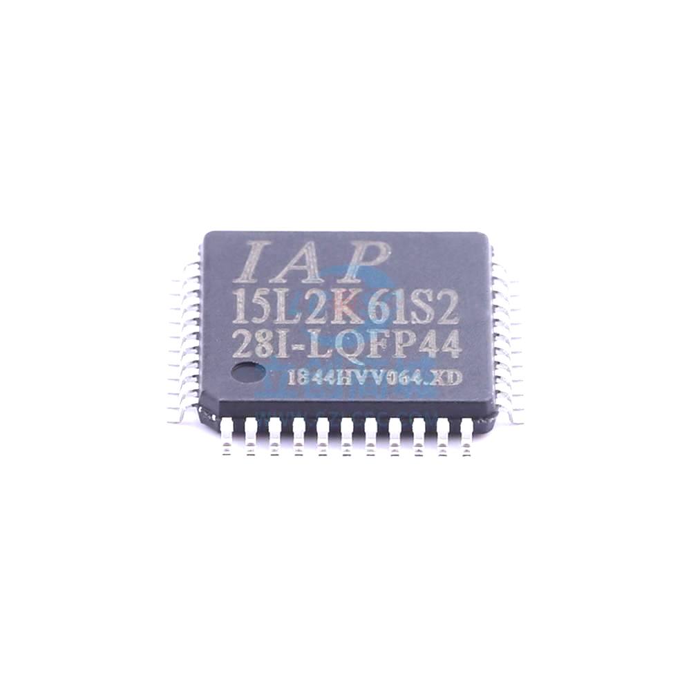 1 Pcs Microcontroller (MCU/MPU/SOC) IAP15L2K61S2-28I-LQFP44 LQFP-44_10x10x08P IAP15L2K61S2-28I-LQFP44