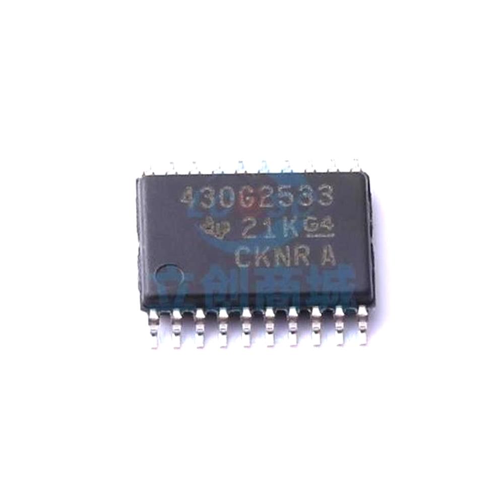 1 Pcs Microcontroller (MCU/MPU/SOC) MSP430G2533IPW20R TSSOP-20 MSP430G2533IPW20R