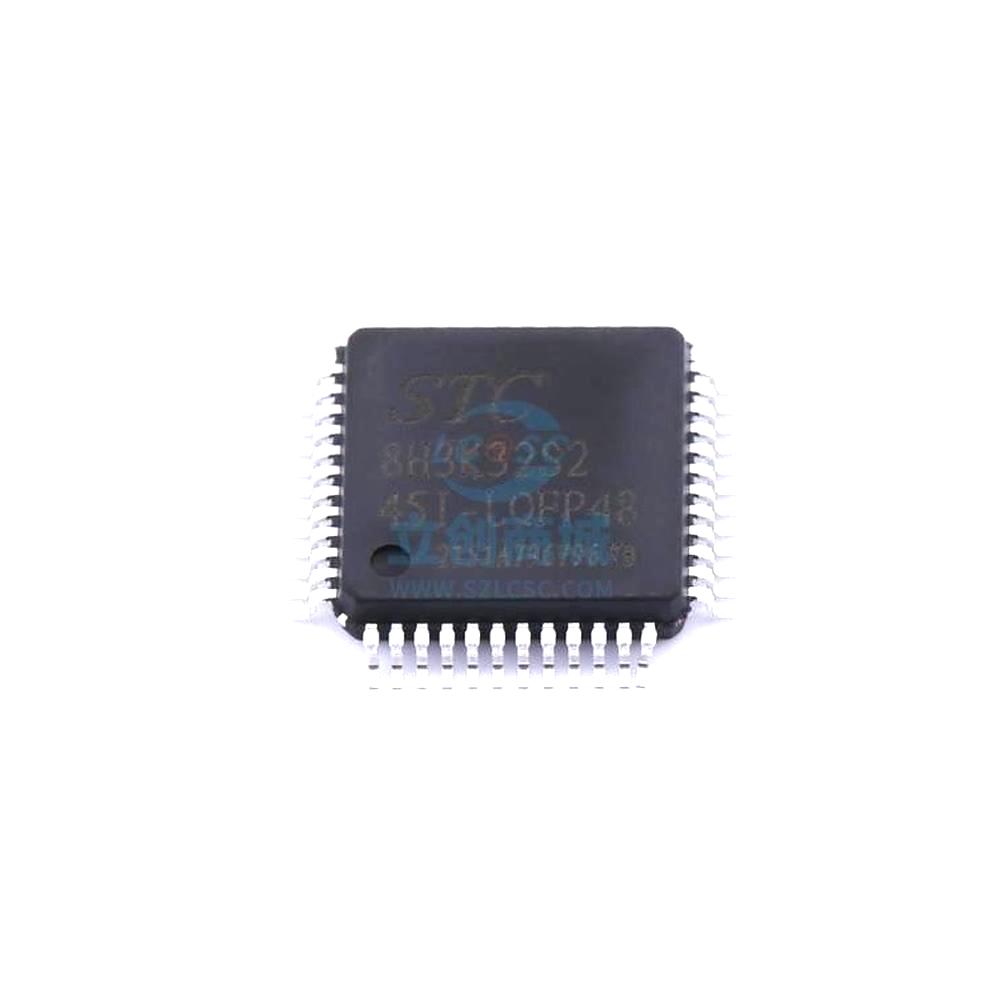 1 Pcs Microcontroller (MCU/MPU/SOC) STC8H3K32S2-45I-LQFP48 LQFP48 STC8H3K32S2-45I-LQFP48