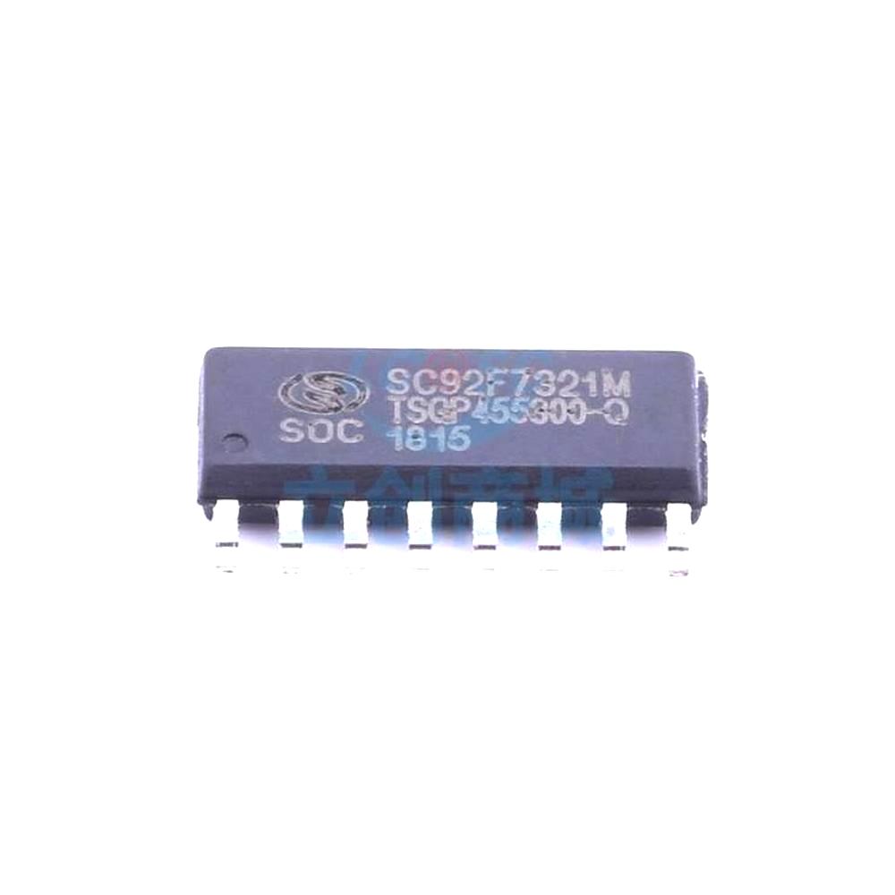 1 Pcs Microcontroller (MCU/MPU/SOC) SC92F7321M16U SOP-16_150mil SC92F7321M16U