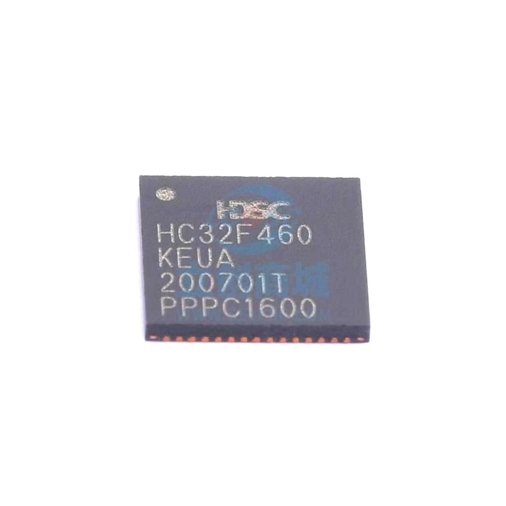 1 Pcs Microcontroller (MCU/MPU/SOC) HC32F460KEUA-QFN60TR QFN-60 HC32F460KEUA-QFN60TR