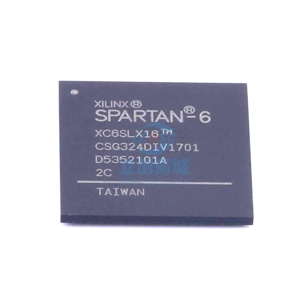 1 Pcs Programmable Logic Device (CPLD/FPGA) XC6SLX16-2CSG324C BGA-324 XC6SLX16-2CSG324C
