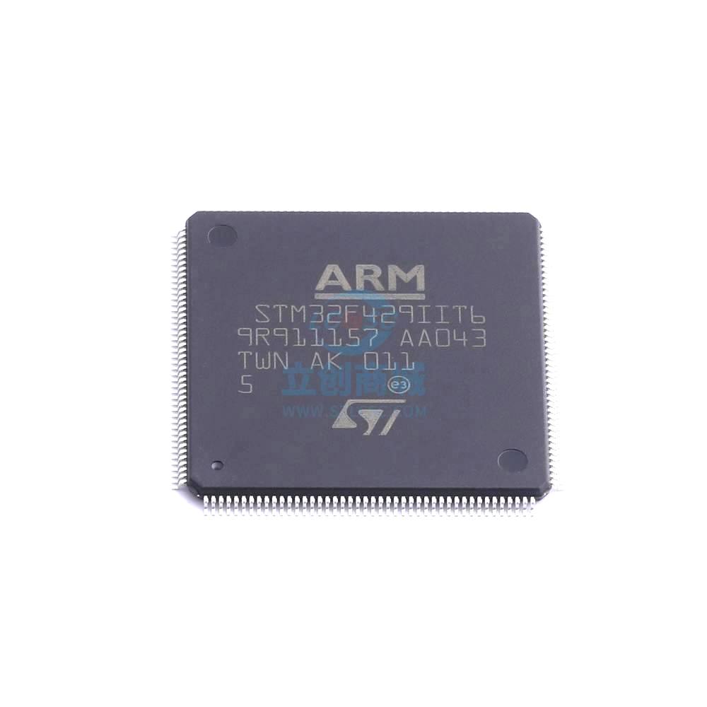 1 Pcs STM32F429IIT6 Tray LQFP-176_24x24x05P 32-Bit 180MHz 2MB STM32F429IIT6
