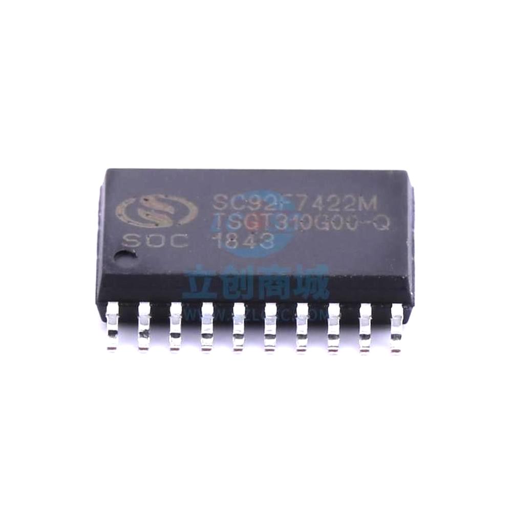 1 Pcs Microcontroller (MCU/MPU/SOC) SC92F7422M20U SOP-20L SC92F7422M20U