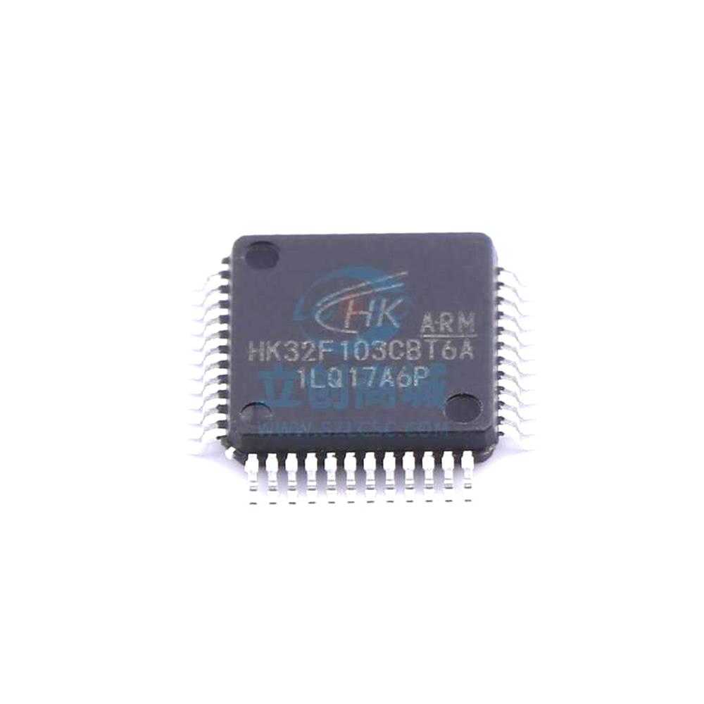 1 Pcs Microcontroller (MCU/MPU/SOC) HK32F103CBT6A LQFP-48 HK32F103CBT6A