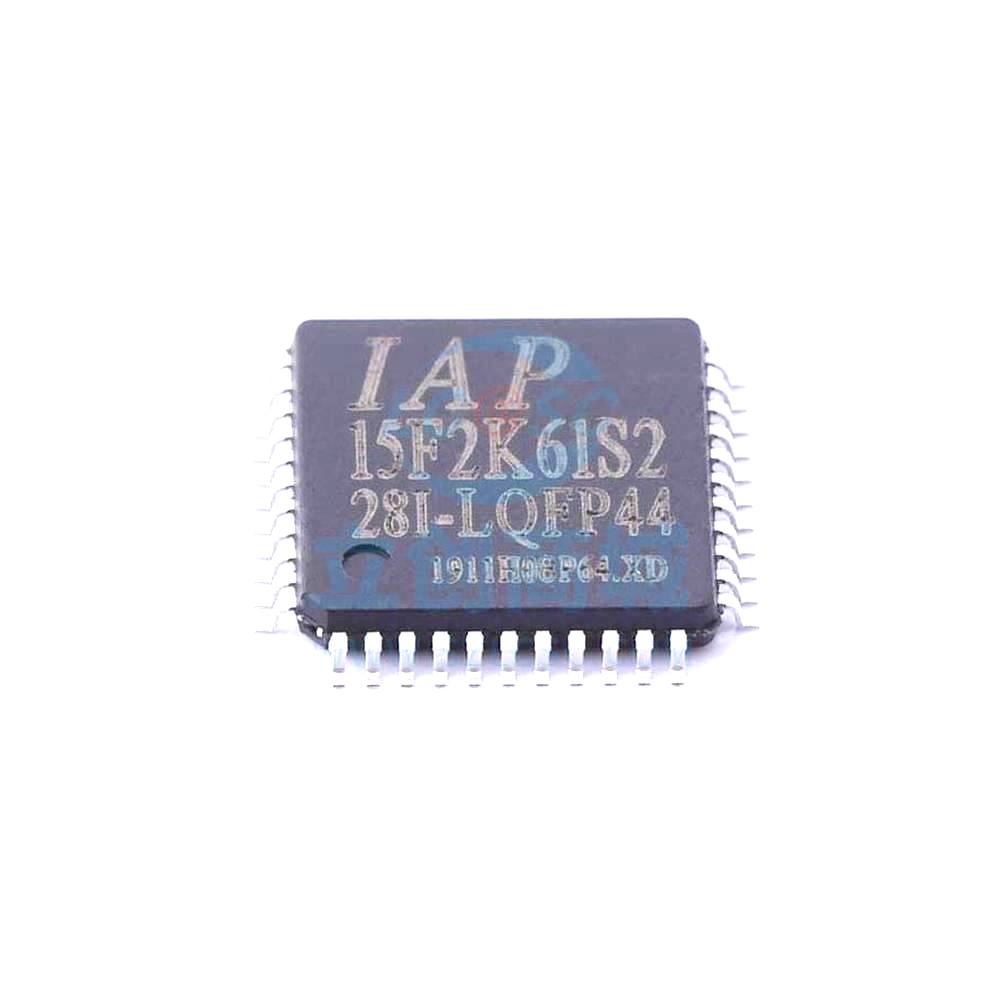 1 Pcs Microcontroller (MCU/MPU/SOC) IAP15F2K61S2-28I-LQFP44 LQFP-44_10x10x08P IAP15F2K61S2-28I-LQFP44
