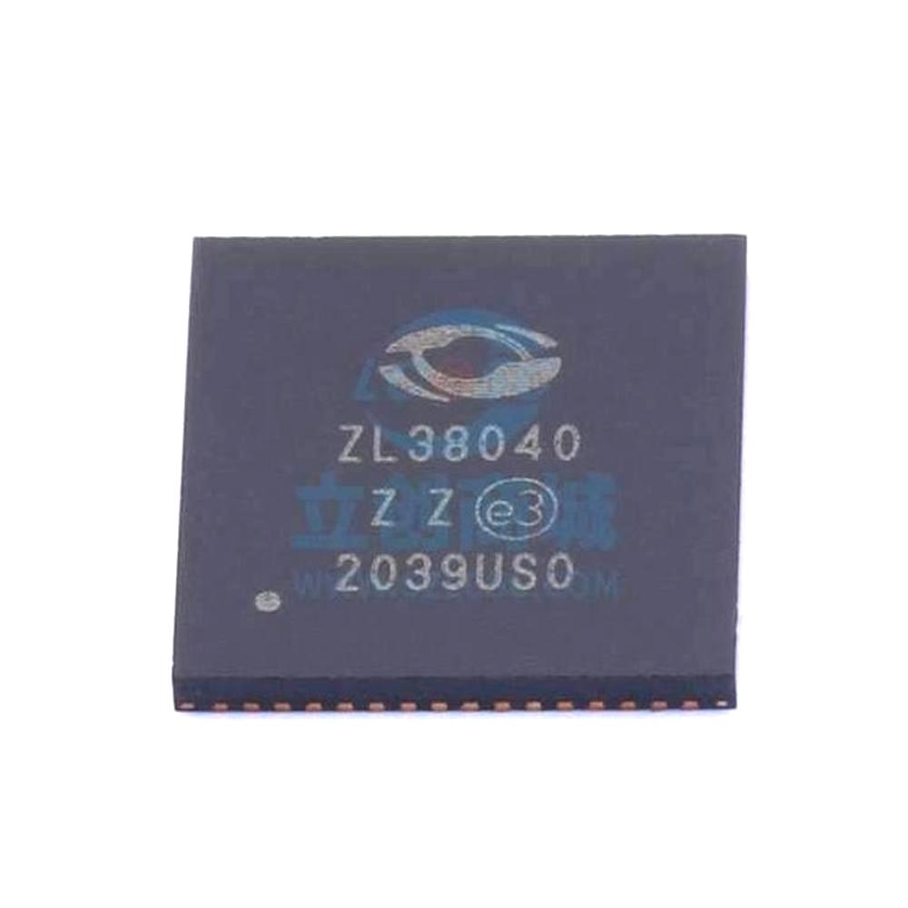 1 Pcs Microcontroller (MCU/MPU/SOC) ZL38040LDG1 QFN-64(9x9) ZL38040LDG1