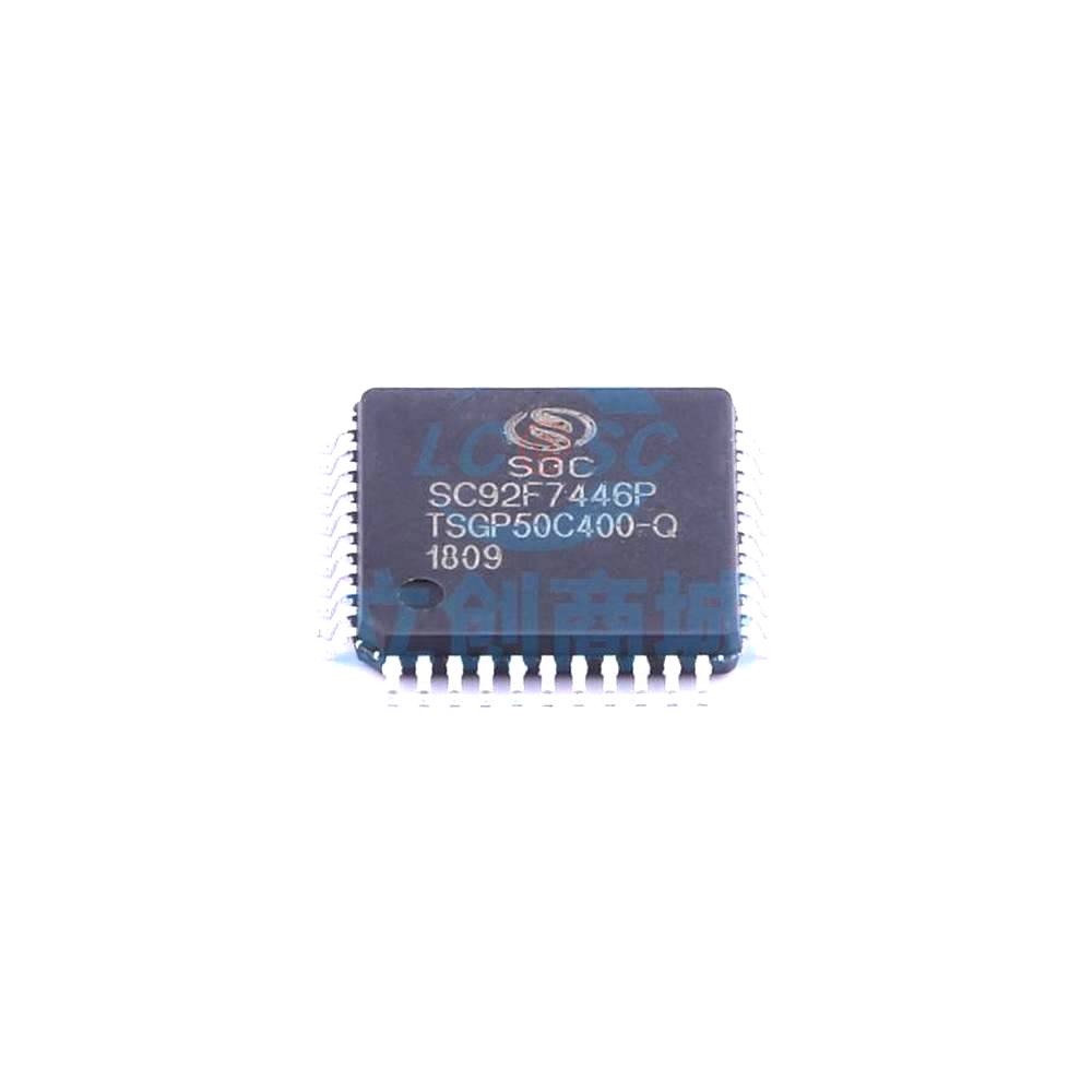 1 Pcs Microcontroller (MCU/MPU/SOC) SC92F7446BP44R LQFP-44 SC92F7446BP44R