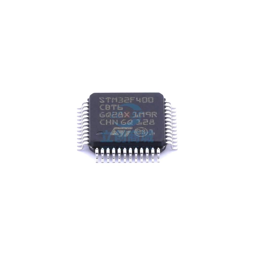1 Pcs Microcontroller (MCU/MPU/SOC) STM32F400CBT6 LQFP-48 STM32F400CBT6