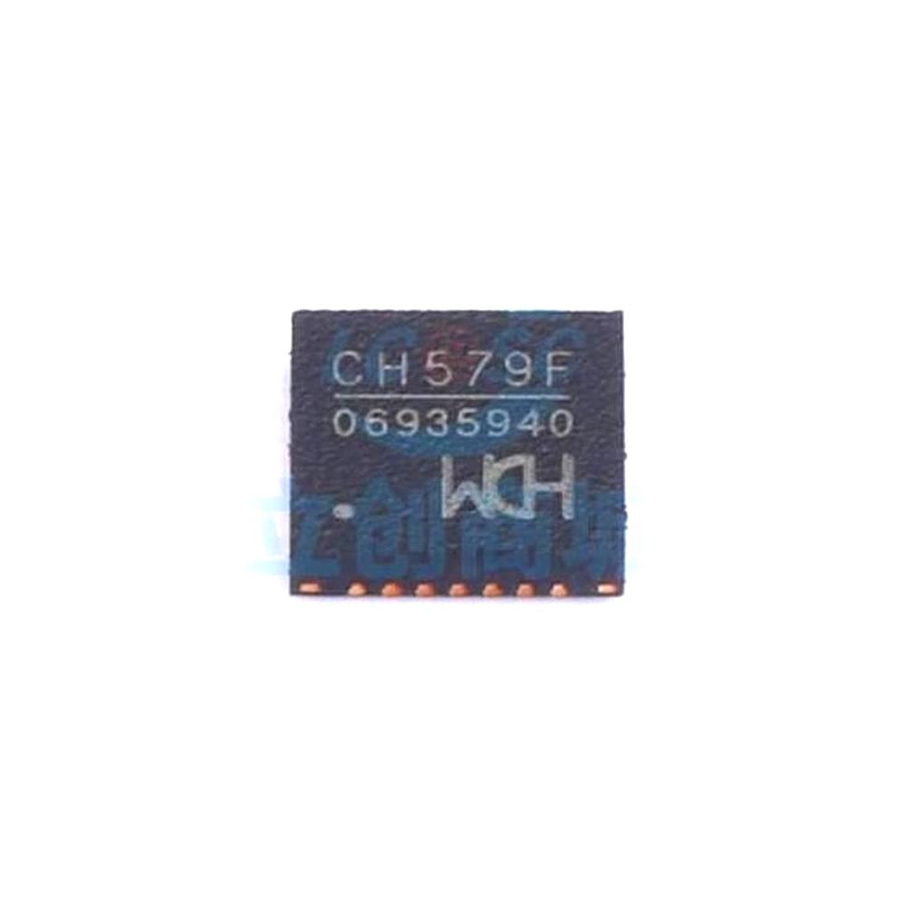 1 Pcs Microcontroller (MCU/MPU/SOC) CH579F QFN-28 CH579F