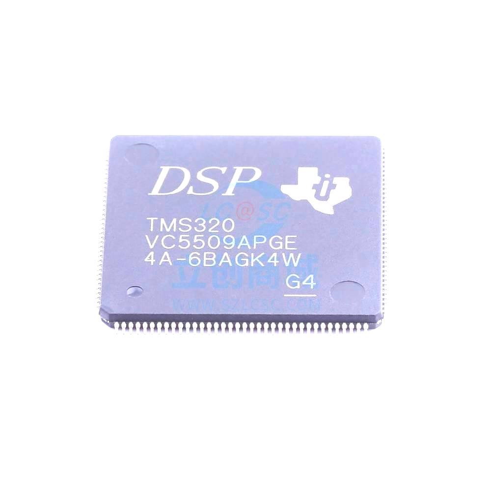 1 Pcs TMS320VC5509APGE LQFP-144_20x20x05P - 200MHz 64KB TMS320VC5509APGE