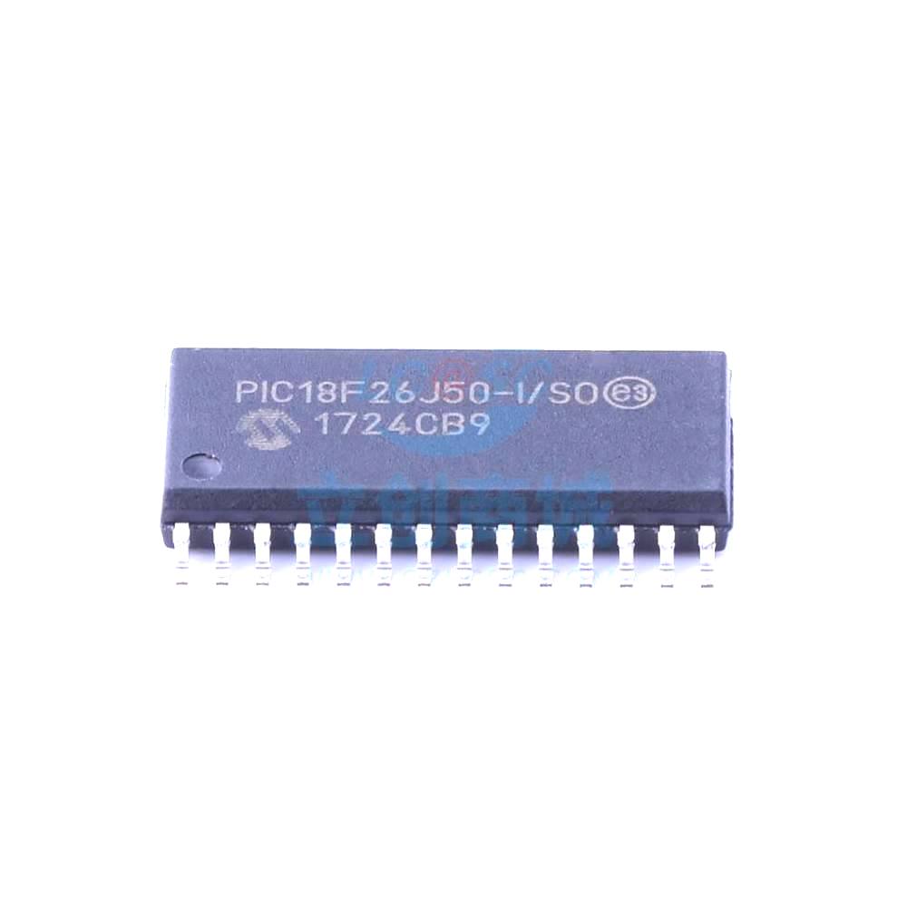 1 Pcs PIC18F26J50-I/SO SOIC-28_300mil - PIC18F26J50-I/SO