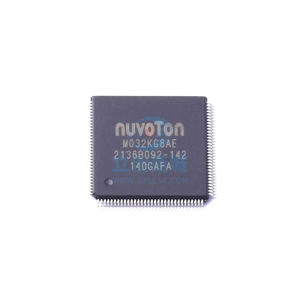 1 Pcs Microcontroller (MCU/MPU/SOC) M032KG8AE LQFP-128 M032KG8AE
