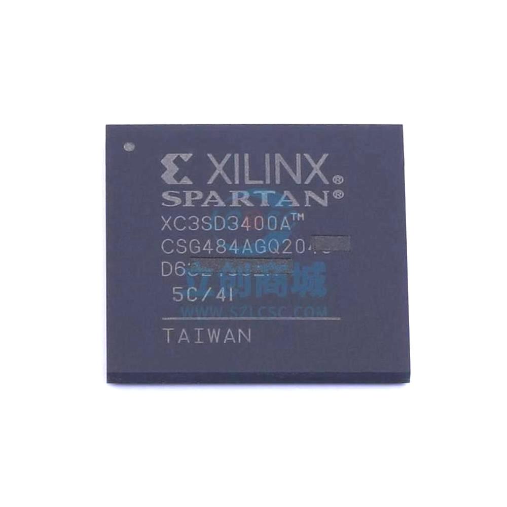 1 Pcs Programmable Logic Device (CPLD/FPGA) XC3SD3400A4CSG484I CSPBGA-484(19x19) XC3SD3400A-4CSG484I
