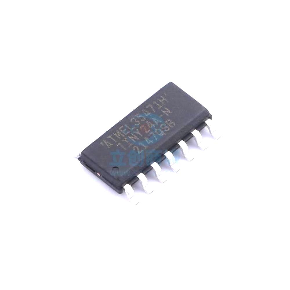 1 Pcs Microcontroller (MCU/MPU/SOC) ATTINY24ASSN SOIC-14 ATTINY24A-SSN