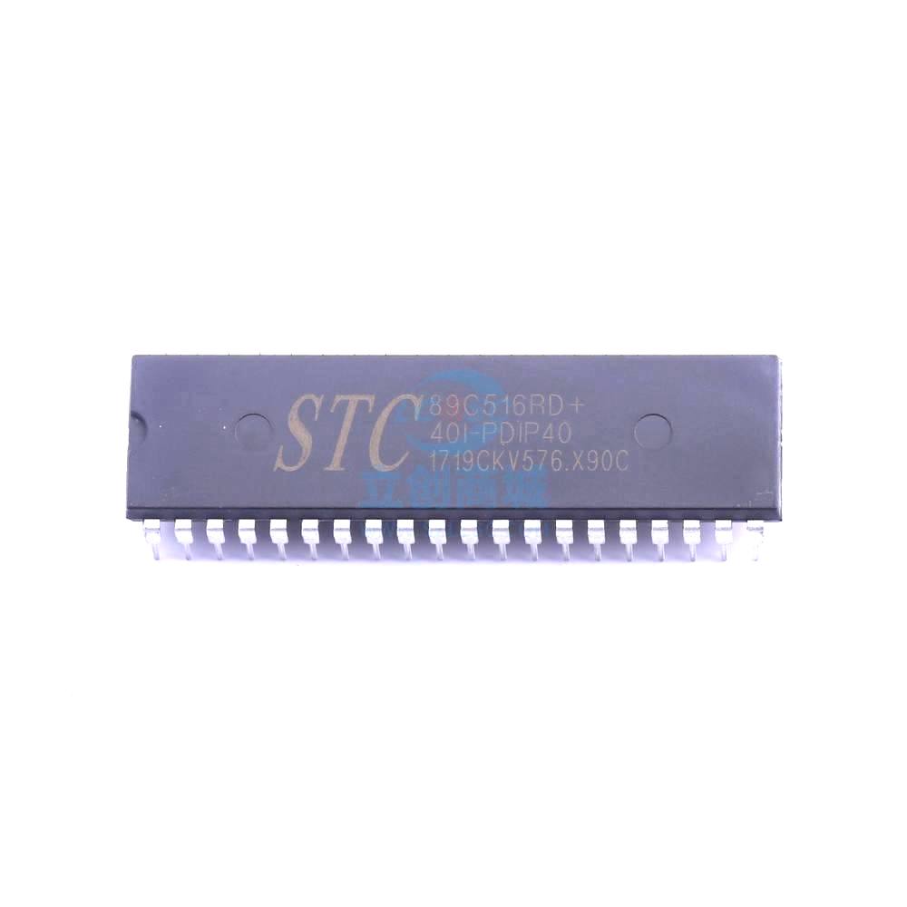 1 Pcs Microcontroller (MCU/MPU/SOC) STC89C516RD+40I-PDIP40 DIP-40 STC89C516RD+40I-PDIP40