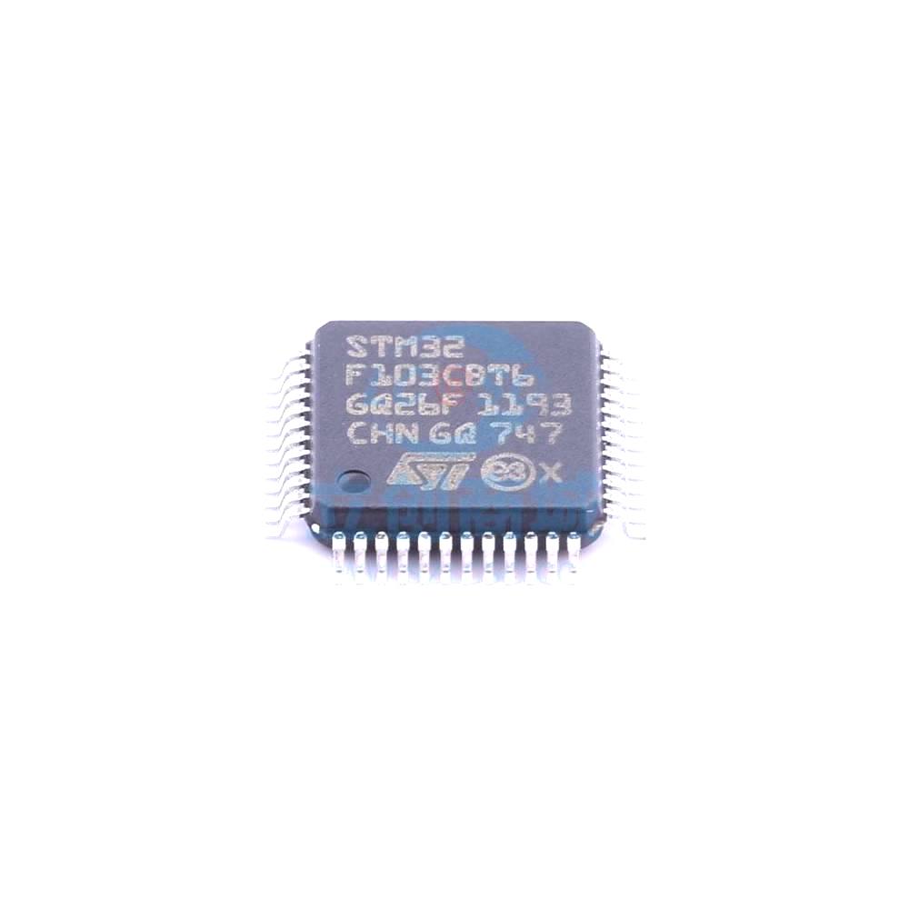 1 Pcs STM32F103CBT6 LQFP-48_7x7x05P 32-Bit 72MHz 128KB STM32F103CBT6